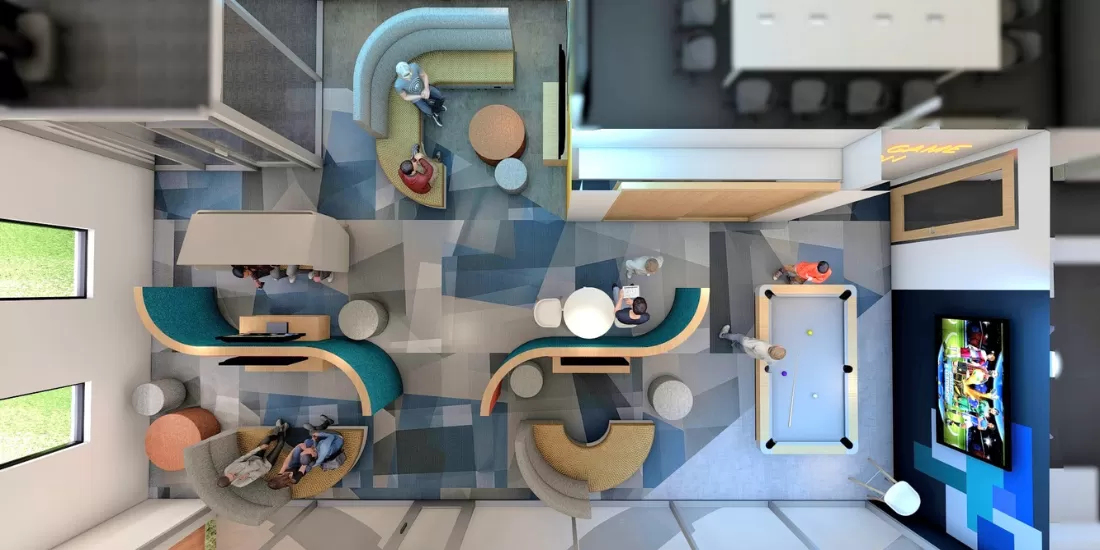 rendering of intergen space