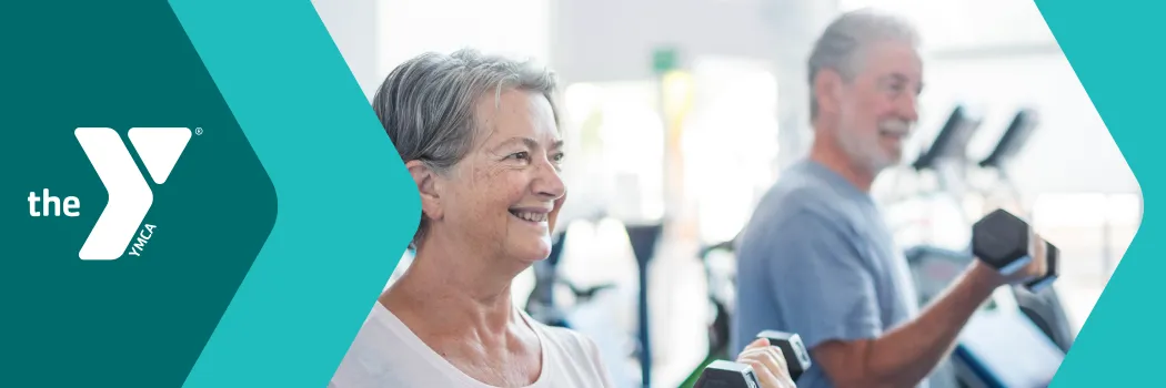 older man and woman with Parkinson's exercising