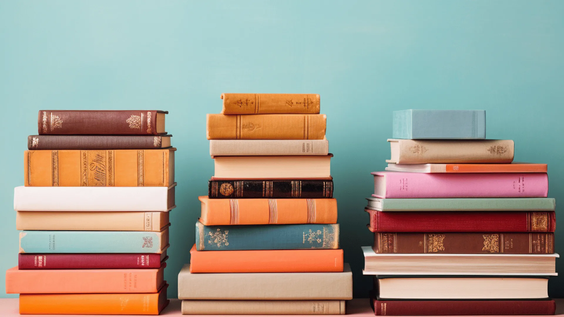 Stacks of books