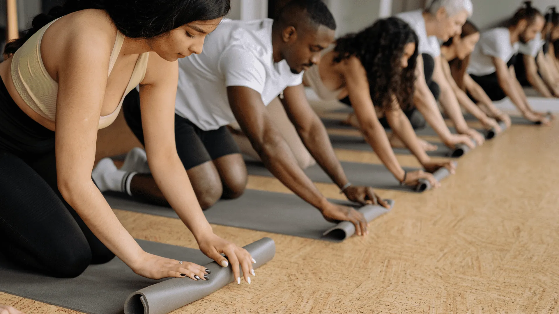 Pilates class