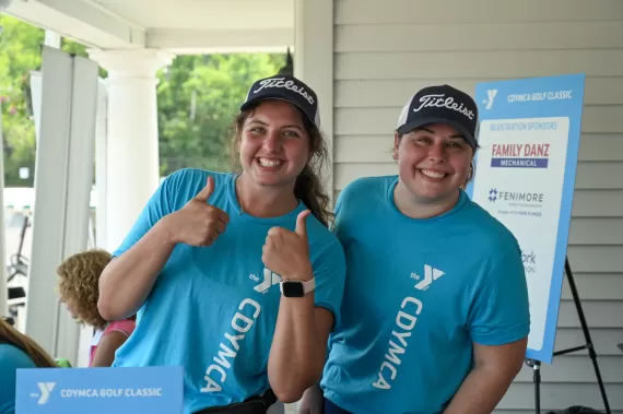 YMCA Employees Having Fun