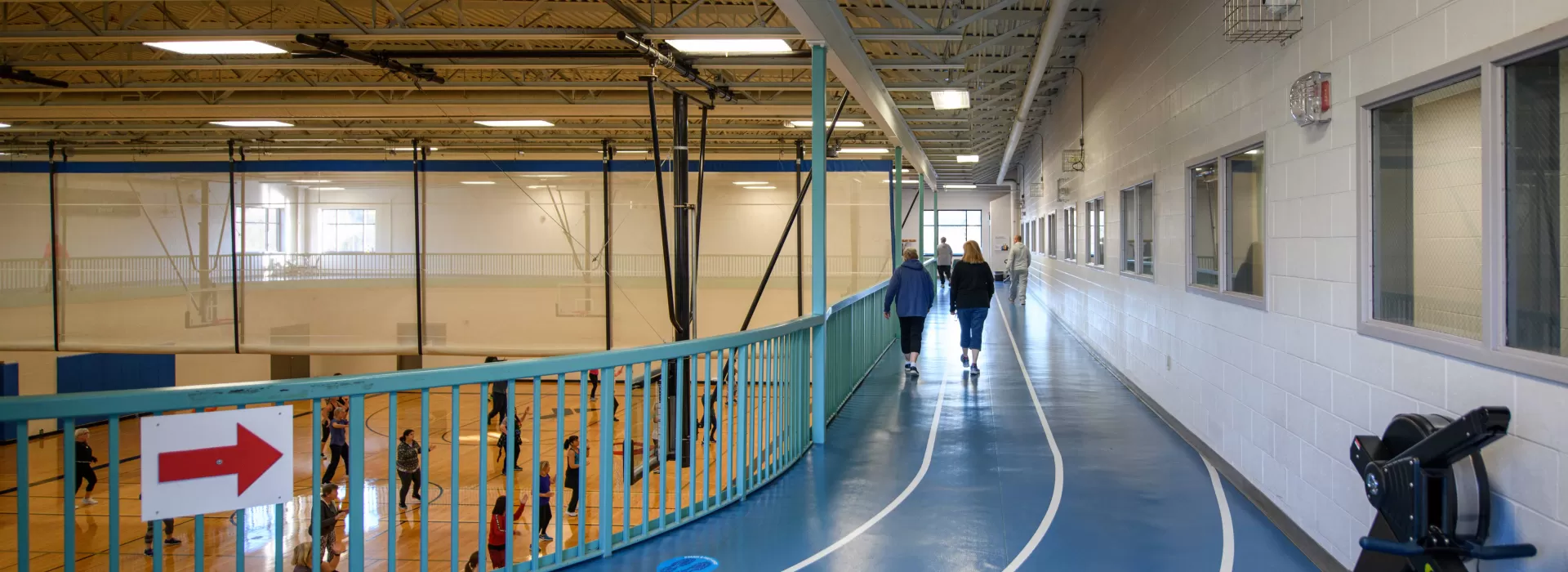 Greenbush indoor walking track