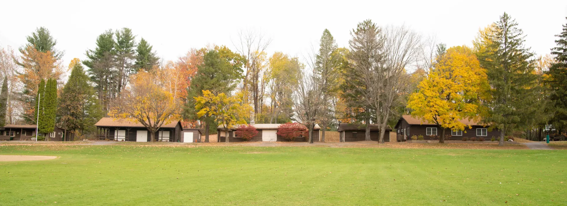 Outside of buildings